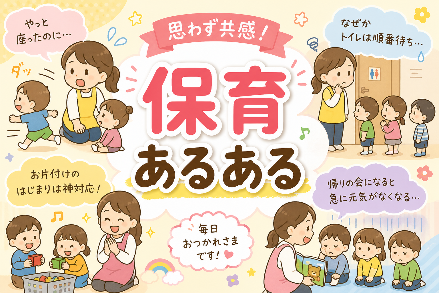 保育あるある